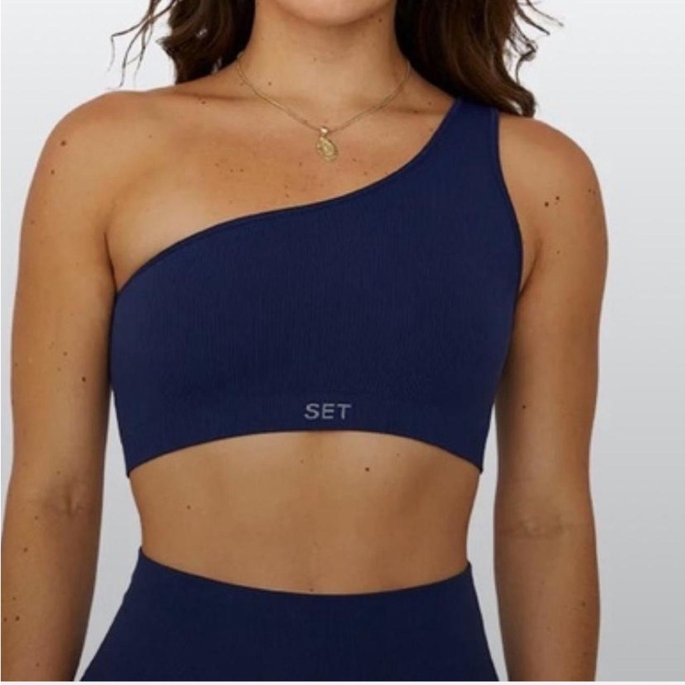 SET Active Navy Blue Workout Set